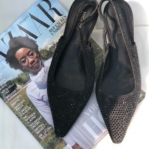 Slingback pumps
